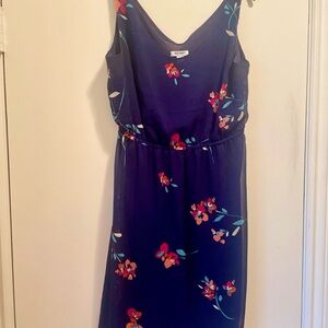 Old Navy Purple Floral Dress Size 8